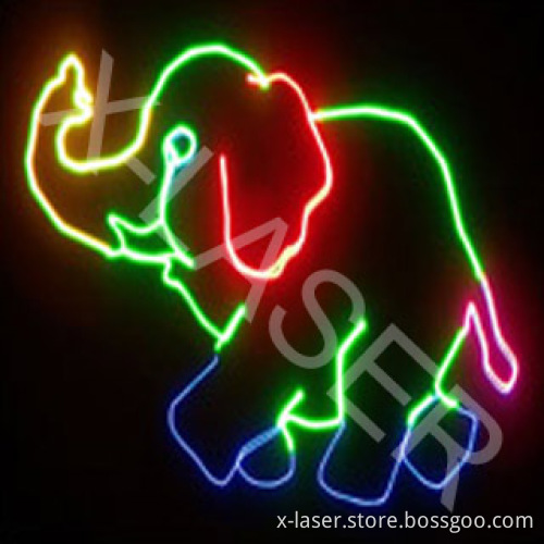 1W RGB Full Color Stage Laser Light (X-RGB1000)